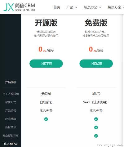 开源版CRM