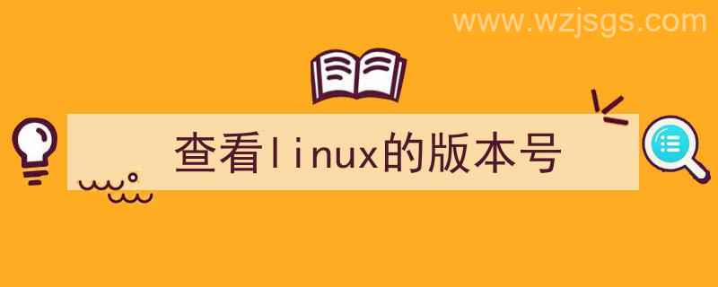 查看linux版本号命令（查看linux的版本号）"/