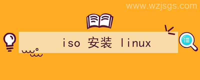 iso安装linux时磁盘设置（iso