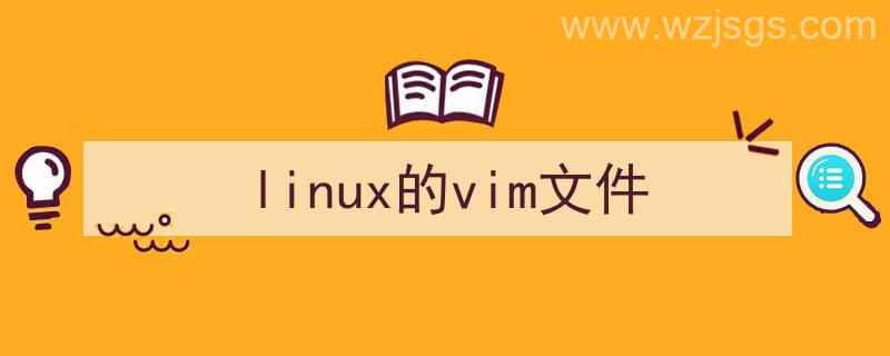 linux的vim文件强制保存退出（linux的vim文件）"/