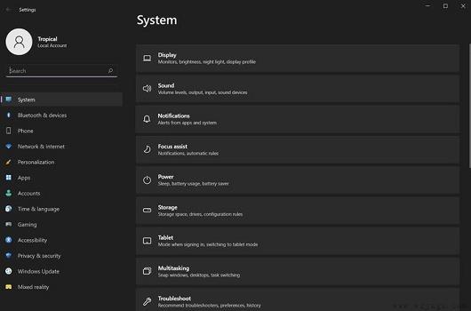 微软win11新功能新界面曝光 快来看看各界面样式