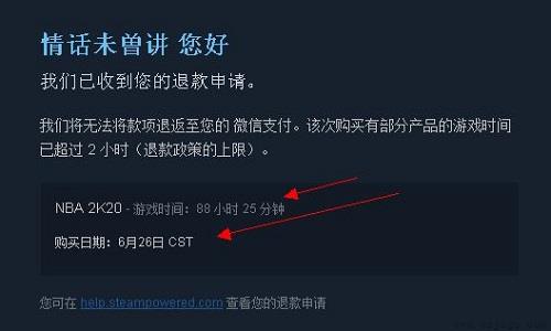 steam的退款条件是什么详细介绍