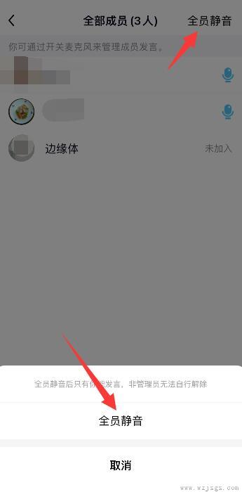 qq群语音怎么关闭对方的声音