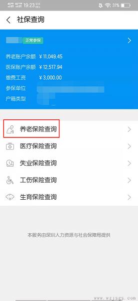 手机如何查询社保缴费明细