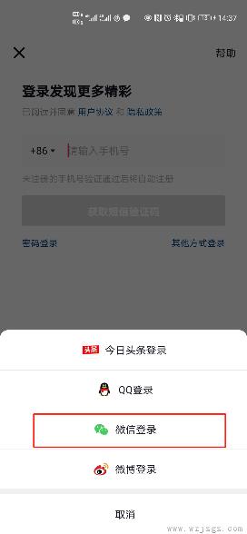 抖音怎么获取微信登录授权