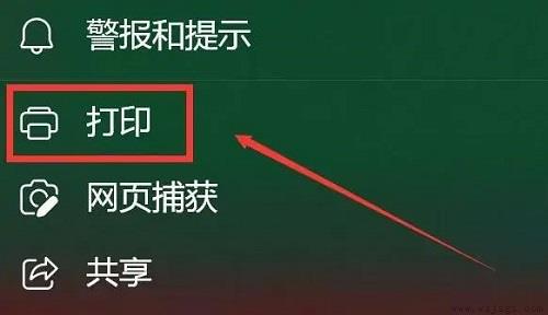 网页内容怎么打印出来