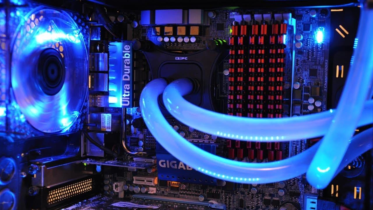 水冷电脑 water cooling pc