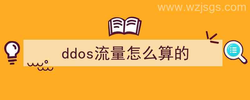 ddos流量计算（ddos流量怎么算的）"/