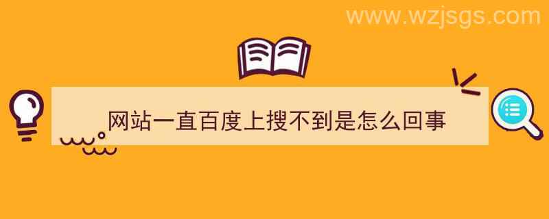 网站一直百度上搜不到是怎么回事（网站一直百度上搜不到是怎么回事呢）"/