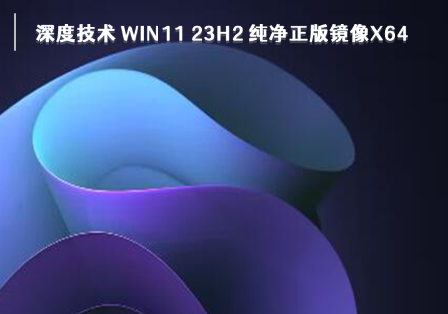 深度技术win11纯净版