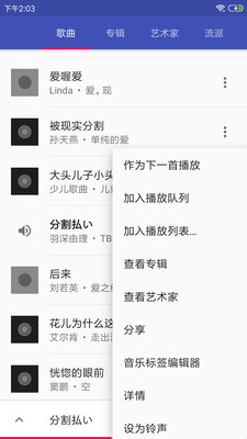 Omnia Music Player 1.4.10截图2