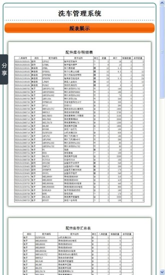 洗车管理系统截图3